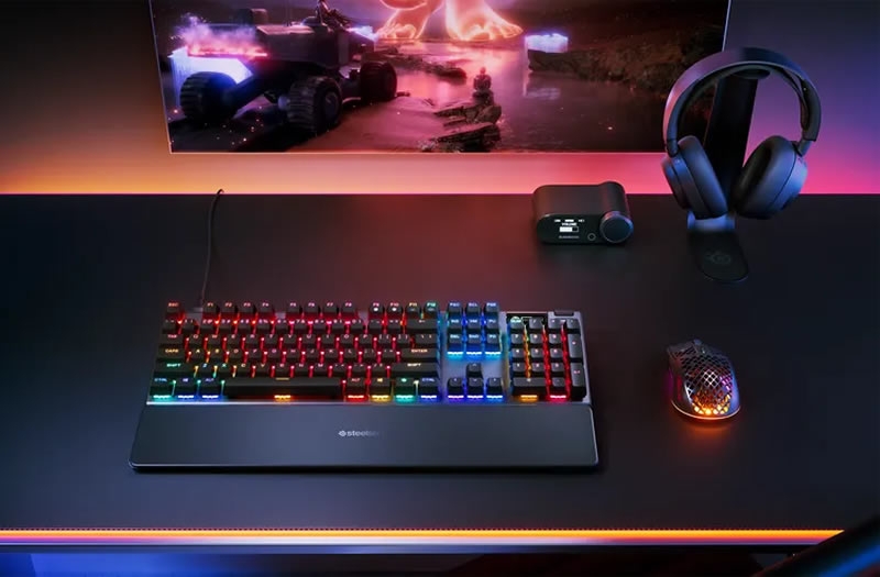 Клавиатуры SteelSeries Apex Pro Gen 3 получили передовые переключатели OmniPoint 3.0 и новый звук клавиш