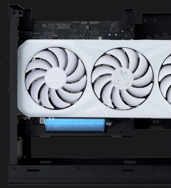 MaxSun выпустила материнскую плату MS-Terminator B760BKB D5 с перевёрнутым слотом для видеокарты на обороте