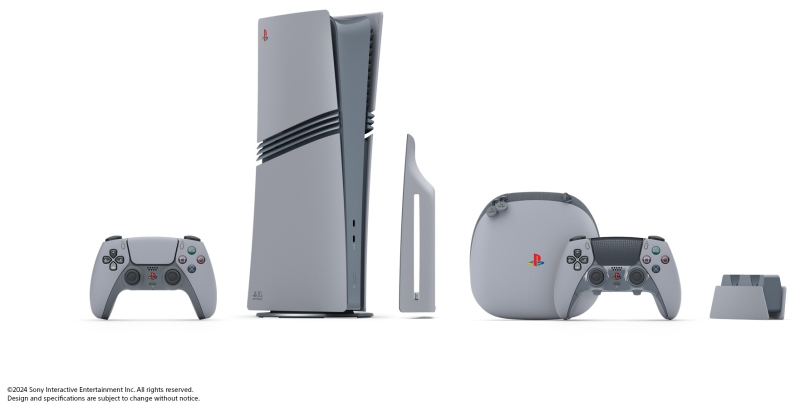 Sony представила PS5 и PS5 Pro в стиле первой PlayStation по случаю её 30-летия