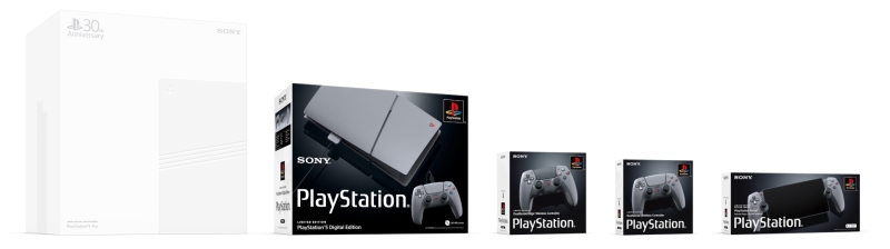 Sony представила PS5 и PS5 Pro в стиле первой PlayStation по случаю её 30-летия