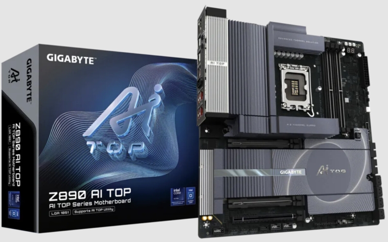 Gigabyte представила платы для Arrow Lake-S &mdash; они смогут разгонять ИИ-движок