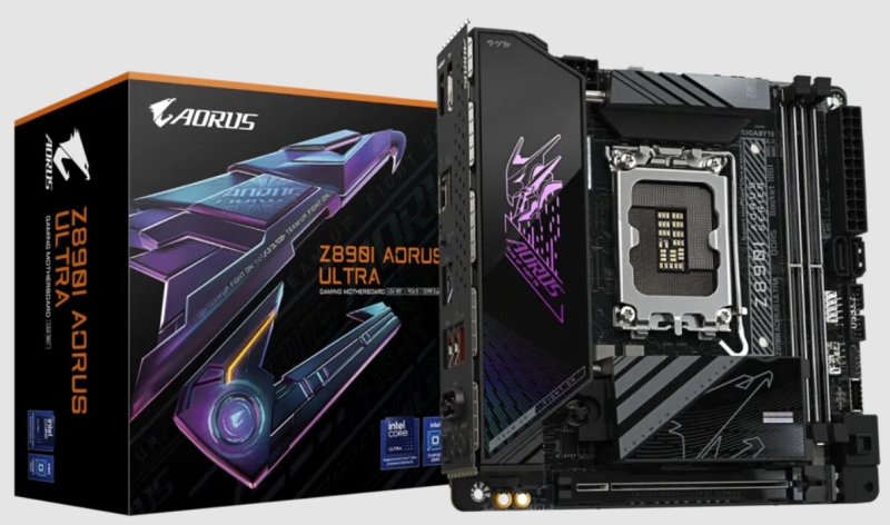 Gigabyte представила платы для Arrow Lake-S &mdash; они смогут разгонять ИИ-движок