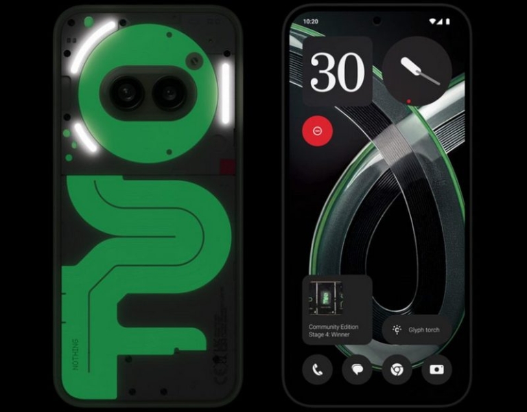 Nothing представила первый в мире смартфон, светящийся в темноте&nbsp;&mdash; Phone (2a) Plus Community Edition