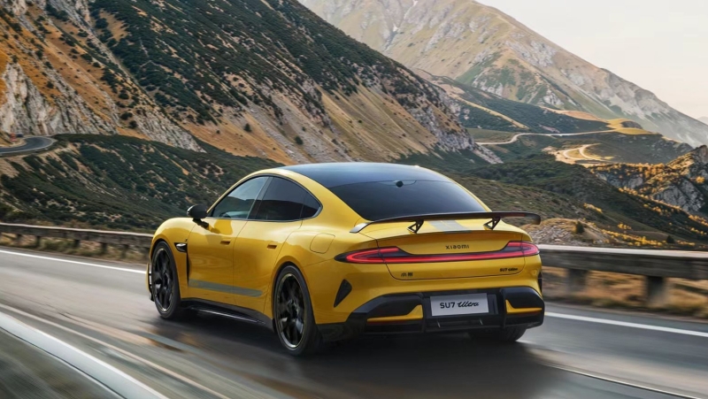 &laquo;Убийца Porsche Taycan&raquo;: Xiaomi представила 1500-сильный электрический спорткар SU7 Ultra за $114 тысяч