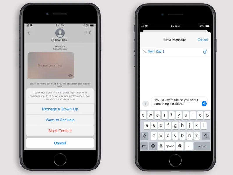В iOS 18.2 появилась функция защиты детей от нюдсов &mdash; она накладывает размытие на обнажёнку