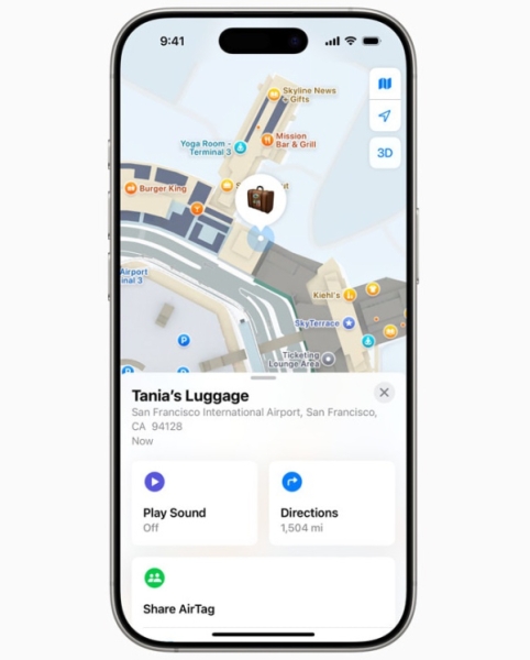 Apple упростила поиск потерянных гаджетов и багажа, добавив в &laquo;Локатор&raquo; ссылки и заручившись поддержкой авиакомпаний