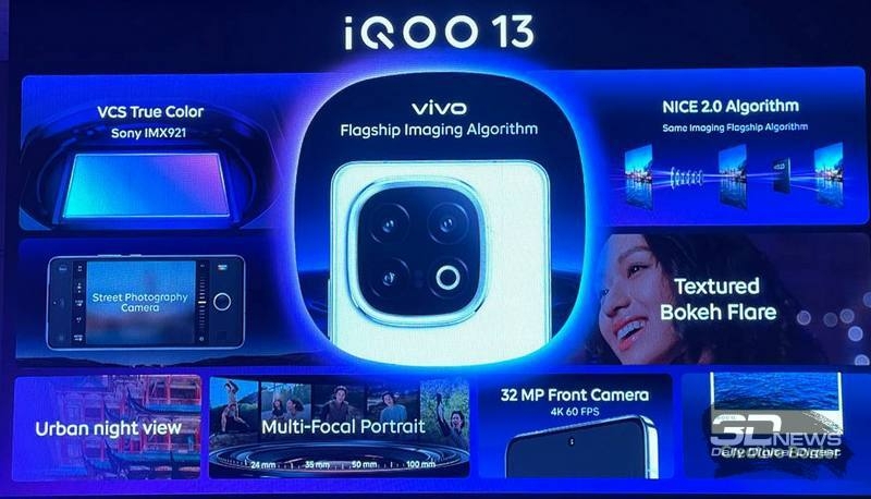 Флагманский смартфон iQOO 13 официально выйдет в России в эксклюзивной версии