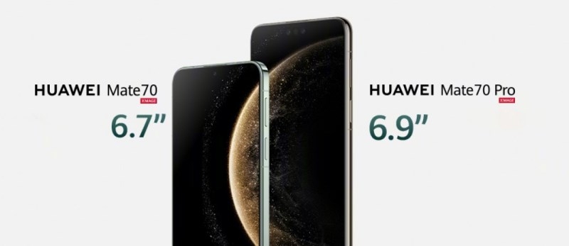 Huawei представила флагманы Mate 70 и Mate 70 Pro со спектральными камерами, загадочными процессорами и ценой от $750