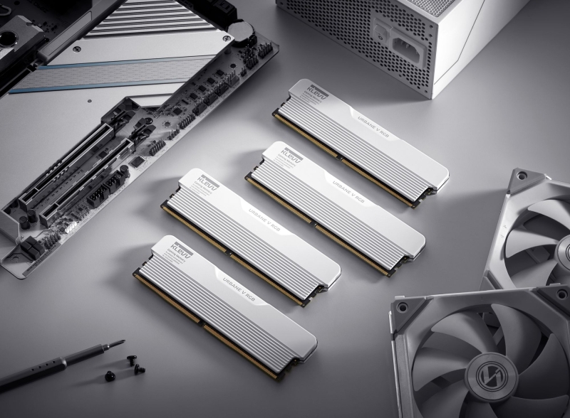 Klevv представила комплекты модулей памяти Urbane V RGB DDR5 &mdash; до 64 Гбайт и 8400 МТ/с