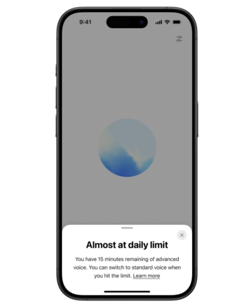 Поговорить с ChatGPT теперь можно в веб-версии сервиса &mdash; там появился голосовой интерфейс Advanced Voice Mode