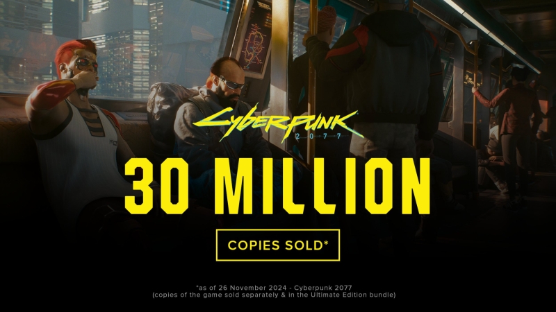 Показатели падают, но CD Projekt не унывает &mdash; продажи Cyberpunk 2077 взяли новую высоту