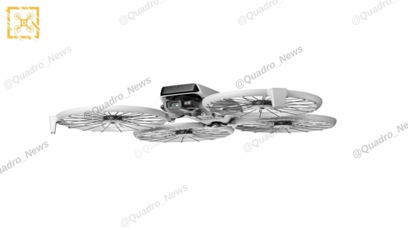 DJI скоро выпустит компактный складной дрон Flip &mdash; опубликованы первые изображения квадрокоптера