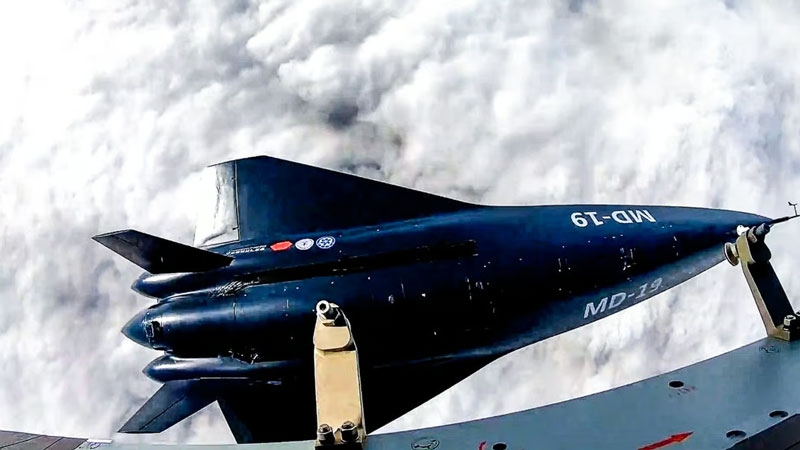 Китай впервые показал испытания гиперзвукового беспилотника на видео &mdash; он разогнался до 7 Маха и удачно приземлился