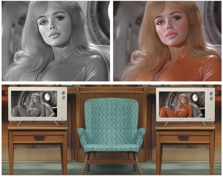 В Японии выпустили геймерский монитор в стиле телевизора из 60-х &mdash; с &laquo;крутилками&raquo; и&nbsp;ч/б-режимом