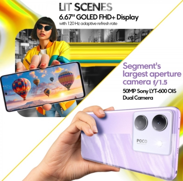 Xiaomi представила смартфон Poco M7 Pro 5G &mdash; Dimensity 7025 Ultra, камера 50 Мп и батарея на 5110 мА&middot;ч по цене от $175