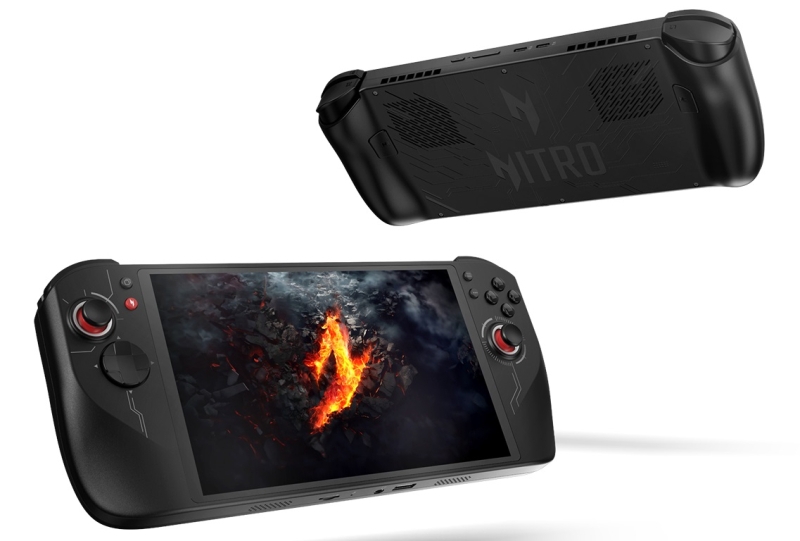 Acer представила огромную портативную консоль Nitro Blaze 11 и консоль поменьше Nitro Blaze 8
