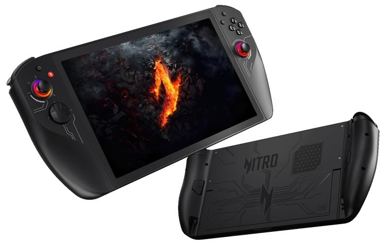 Acer представила огромную портативную консоль Nitro Blaze 11 и консоль поменьше Nitro Blaze 8