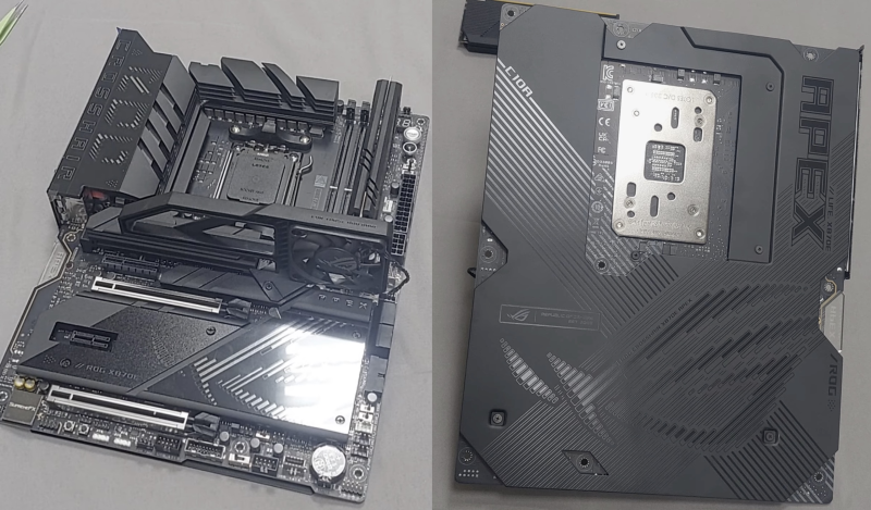 Asus представила оверклокерскую плату ROG Crosshair X870E Apex &mdash; это первая плата Apex для Ryzen