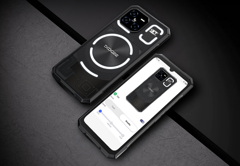 Doogee выпустила прочный смартфон&nbsp;Blade GT с яркой и необычной подсветкой