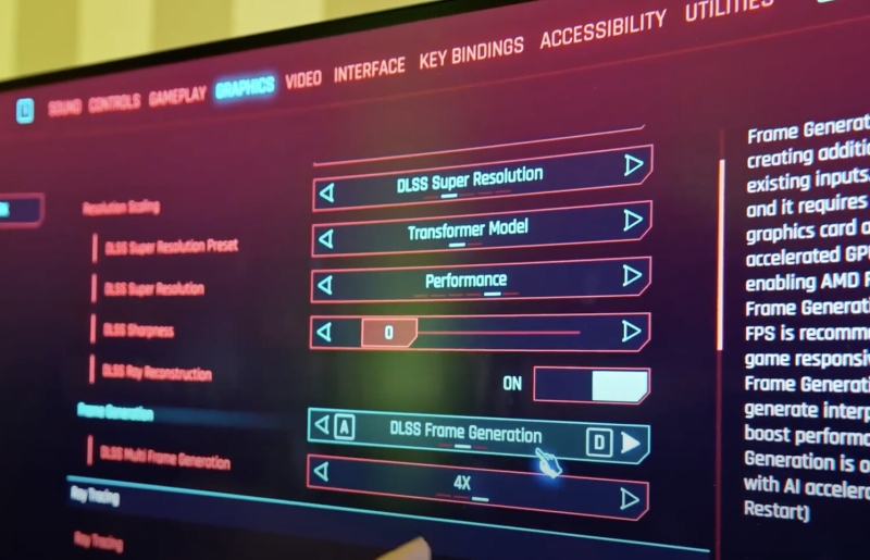 GeForce RTX 5090 показала очень скромную производительность в&nbsp;Cyberpunk 2077 в 4К без DLSS 4 и генератора кадров