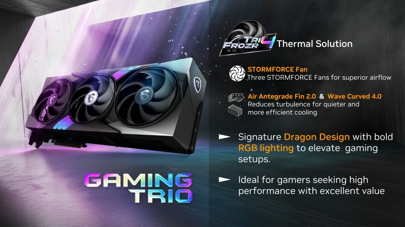 MSI представила свои версии GeForce RTX 5090, RTX 5080, RTX 5070 Ti и RTX 5070, включая новые Vanguard и лаконичные&nbsp;Inspire