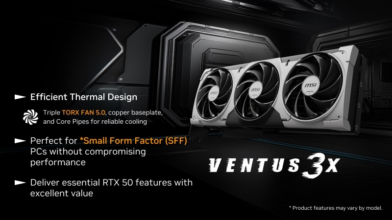 MSI представила свои версии GeForce RTX 5090, RTX 5080, RTX 5070 Ti и RTX 5070, включая новые Vanguard и лаконичные&nbsp;Inspire