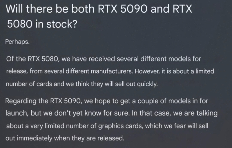 Острый дефицит GeForce RTX 5080 и RTX 5090 обернулся беспорядками&nbsp;в Японии