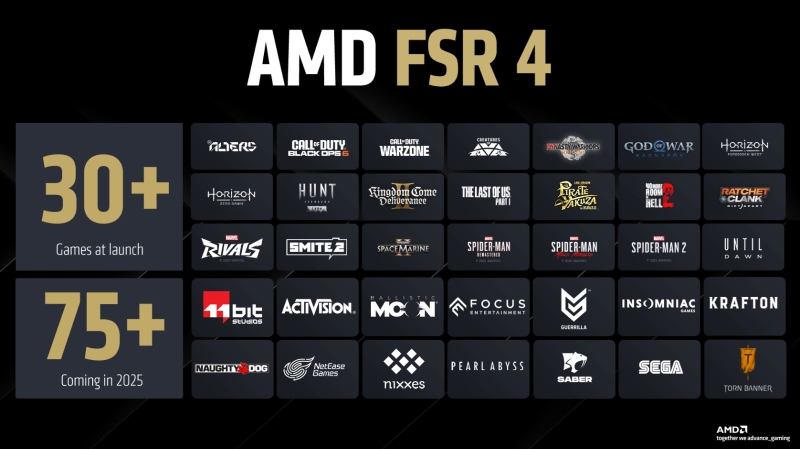 AMD представила FSR 4&nbsp;&mdash; ИИ-апскейлинг, который сделает изображение лучше, чем нативный рендеринг