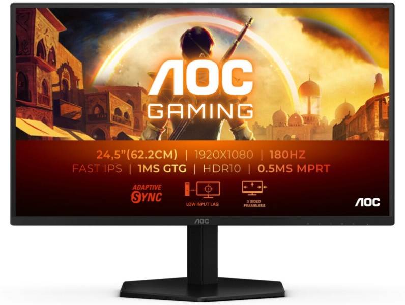 AOC представила недорогие игровые мониторы AGON G42 &mdash; IPS, до 27 дюймов, Full HD и 180 Гц