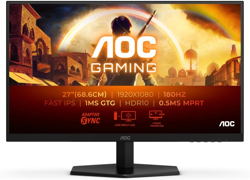 AOC представила недорогие игровые мониторы AGON G42 &mdash; IPS, до 27 дюймов, Full HD и 180 Гц