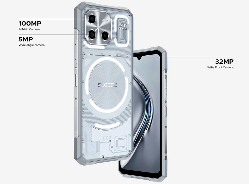 Doogee запустила продажи&nbsp;Blade GT Ultra&nbsp;&mdash; тонкого защищённого смартфона с яркой подсветкой