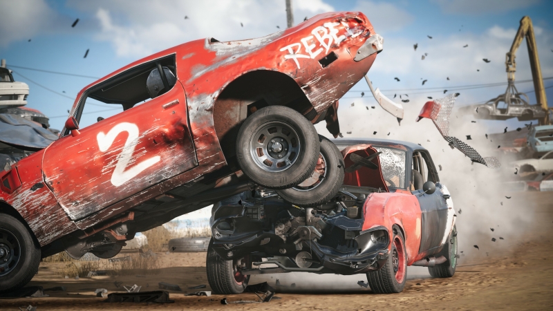 Гоночный экшен Wreckfest 2 скоро ворвётся в дерби раннего доступа Steam &mdash; дата выхода и новый трейлер
