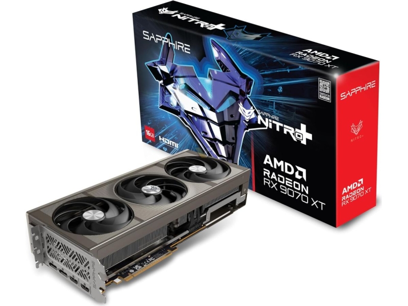 Sapphire представила Radeon RX 9070 XT и RX 9070 Nitro+ с потайным разъёмом 12V-2&times;6