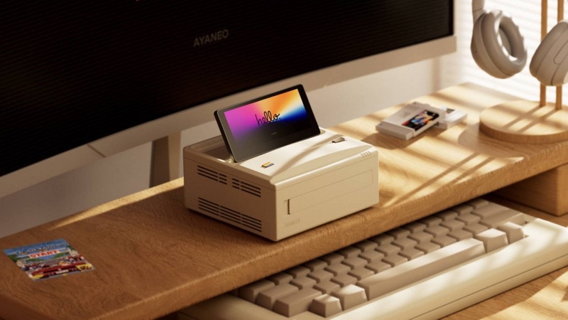 AyaNeo представила вдохновлённый Macintosh мини-ПК с откидным экраном и чипом AMD Strix Point