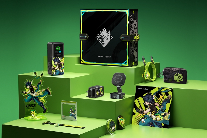 UGREEN представила коллекцию зарядных устройств совместно с Genshin Impact