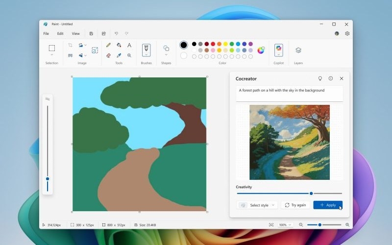 Copilot+PC на чипах Intel и AMD наконец получили новые ИИ-функции для Paint, «Фото» и не только