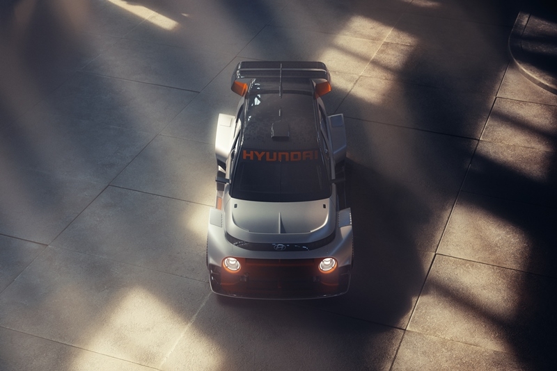 Hyundai представила Insteroid — концепт электромобиля в стиле гоночных симуляторов