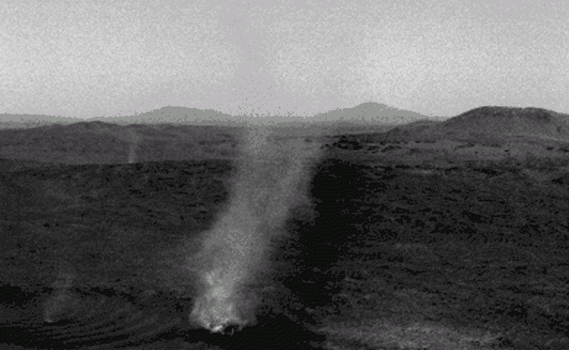 Марсоход NASA Perseverance стал свидетелем танца «пылевых дьяволов» на Марсе — они не поделили территорию