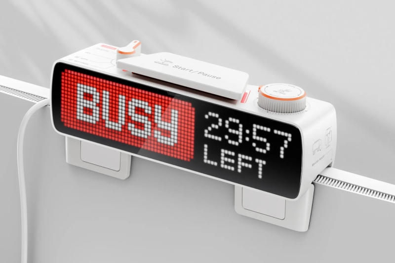 Представлено умное табло Busy Bar от создателей хакерского мультитула Flipper Zero