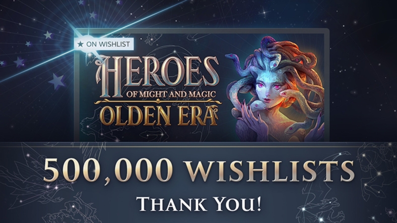 &laquo;Просто взрыв мозга&raquo;: более 500 тысяч пользователей Steam добавили Heroes of Might & Magic: Olden Era в список желаемого