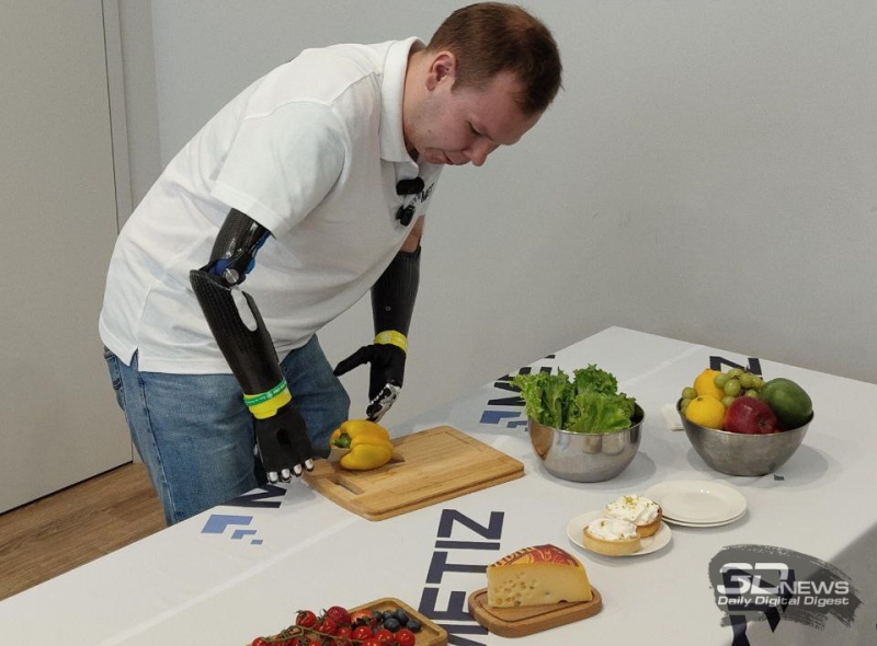 Российская &laquo;Максбионик&raquo; представила передовые бионические протезы кистей рук