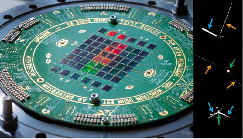 Учёные соединили 60 сенсоров для смартфонных камер, чтобы наблюдать за аннигиляцией антипротонов