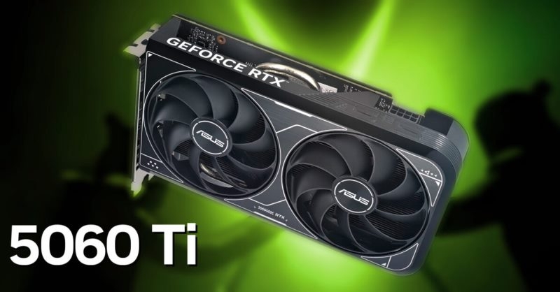 Видеокарты GeForce RTX 5060 Ti всплыли в рознице до анонса — цена стартует с €489