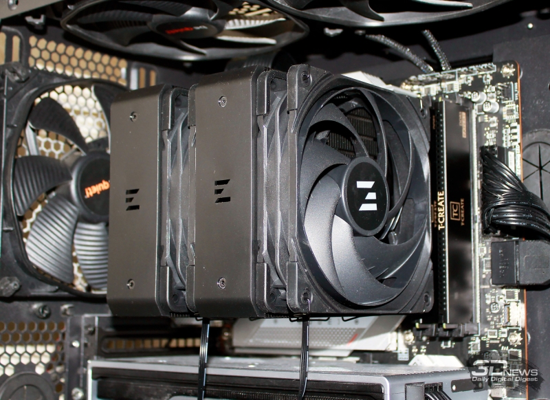 Zalman CNPS14X Duo Black — универсальный кулер для мощных процессоров